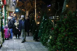 حال‌ و هوای کریسمس در تهران