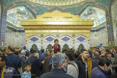آیین بازگشایی ضریح حرم حضرت زینب خواهر امام رضا (ع)