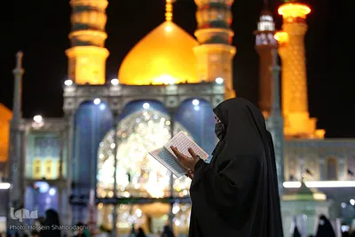 احیای اولین  شب قدر در بارگاه کریمه اهل بیت(س)