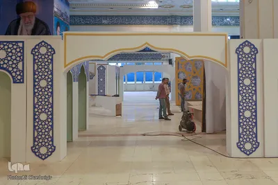 آماده سازی نمایشگاه بین المللی قرآن