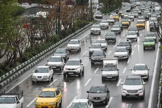 افزایش ۷۰ درصدی ترافیک تهران نسبت به روزهای عادی