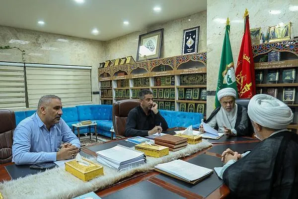 استعدادات لإقامة حفل إزاحة الستار عن التحقیق الجدید لكتاب نهج البلاغة