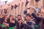 آیین عزاداری ۱۳ محرم در مسجد ملااسماعیل یزد‎