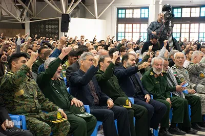 مراسم گرامیداشت شهادت سردار زاهدی در اصفهان
