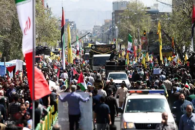 مراسم راهپیمایی روز جهانی قدس در تهران