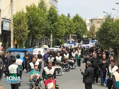 مردم اهر در سوگ شهادت امام رضا(ع) اشک ماتم ریخت
