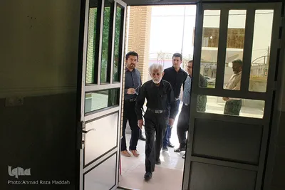 مراسم وداع خانواده شهید محمد قائدی