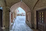 بارش سنگین برف در همدان‎‎