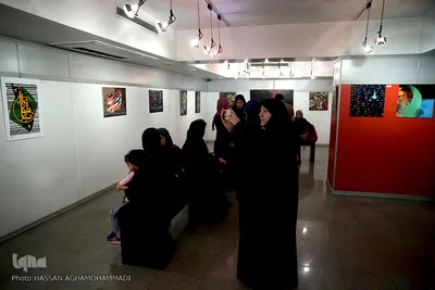 افتتاحیه نمایشگاه گرافیک و نقاشی «حضرت علی‌اصغر(ع)»