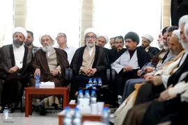 دیدار با نمایندگان مراجع تقلید درمکه