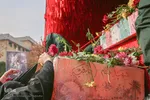 آیین استقبال از کاروان اهالی بهشت در دانشگاه‌های اصفهان و علوم پزشکی
