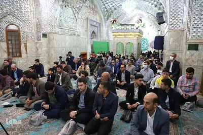 محفل انس با قرآن کریم در امامزاده سیدحمزه تبریز‎‎