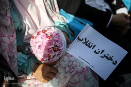 اجتماع دختران انقلاب برای حمایت از حجاب