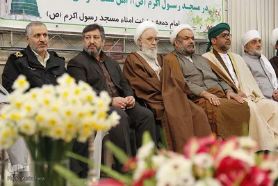جشن دهه ولایت در مسجد پیامبر اکرم(ص) اهل تسنن در شیراز
