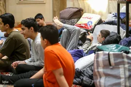 مراسم اعتکاف در مسجد جامع امام صادق (ع)