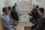 بازدید شرکت کنندگان ملی شعر آیینی ابن حسام از مقبره ابن حسام خوسفی