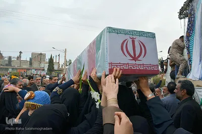 ورود پیکر 12 شهید گمنام به خراسان جنوبی