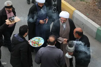 راهپیمایی منتظران ظهور در سمنان