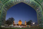 مراسم تحویل سال نو در حرم مطهر شاهچراغ (ع) شیراز‎