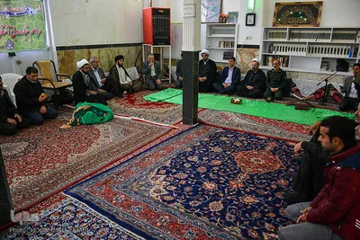 غبارروبی امامزادگان فضل و یحیی(ع) - محلات/عکاس:محمد رجبی
