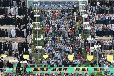 نماز عید فطر درتهران
