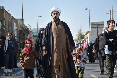 مراسم راهپیمایی یوم الله ۲۲ بهمن در قم