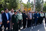 مراسم بدرقه کاروان زیارتی مرقد امام خمینی (ره)