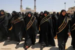 دسته عزا خادمان حرم مطهر بانوی کرامت در رثای امام جواد(ع)//////قم///