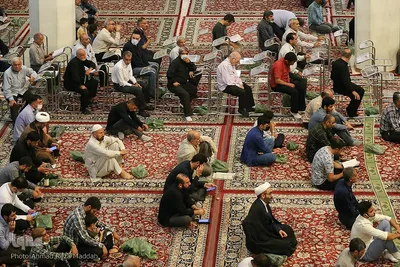 مراسم سوگواری شهادت حضرت امام محمدباقر(ع) در حرم شاهچراغ(ع)‎‎