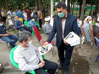 برگزاری جشن پیروزی حجت‌الاسلام والمسلمین رئیسی در اهر