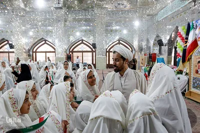 جشن تکلیف دانش آموزان دختر مدارس شیراز