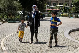 بچه ها هم باید ماسک بزنند