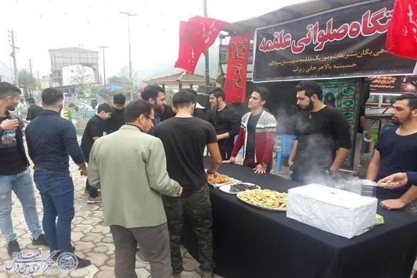 برپایی ۱۱۰موکب در ایام عزاداری و جشن های مذهبی در سوادکوه