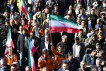 خروش مردم ماکو در راهپیمایی ۱۳ آبان‎