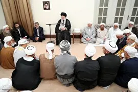 دیدار جمعی از علما، امامان جمعه و مدیران مدارس علمیه اهل سنت سراسر کشور