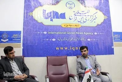 بازدید قاضی حداد معاون قضایی دادگستری کل استان از ایکنا یزد‎‎