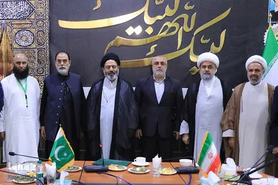 دیدار وزیر امور مذهبی پاکستان با سرپرست حجاج ایرانی