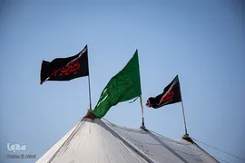 تاسوعا در امامزاده هارونیه شهر اصفهان⁩