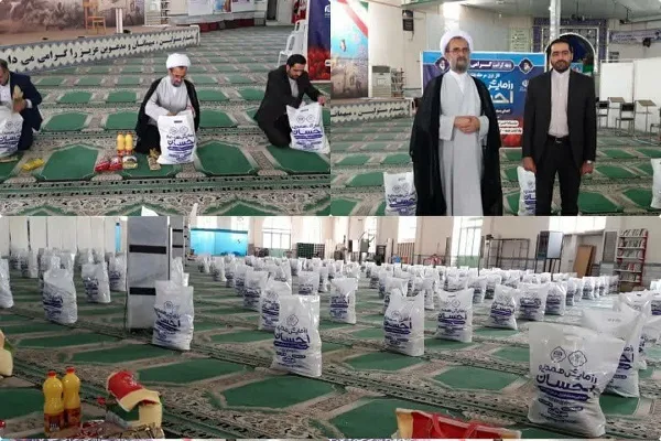 توزیع ۲۰۰ بسته معیشتی در آزادشهر