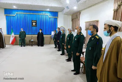 دیدار جانشین فرمانده کل سپاه پاسداران با حجت‌الاسلام عبادی