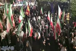 شب‌های وفاداری در بابلسر؛ شکوه اجتماع مردمی در میدان شهدا و بیعت با رهبری