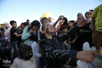 اقامه نماز عید سعید فطر در مسجدالاقصی