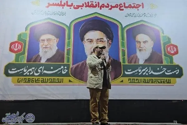 شصتمین اجتماع  شبانه مردم انقلابی بابلسر در بیعت با رهبری و دفاع ملی