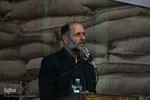 جشن مبعث و گلباران مزار شهدای انقلاب در گلستان شهدای اصفهان