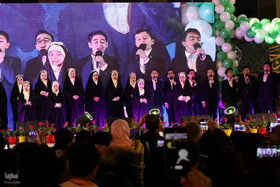 جشن بزرگ نیمه شعبان در میدان حضرت عبدالعظیم(ع)