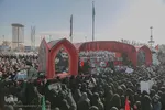 ویژه‌برنامه تشییع مادرانه در اصفهان