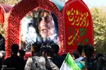 استقبال از کاروان اهالی بهشت در دانشگاه اصفهان