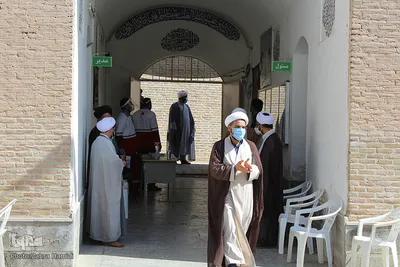 اجتماع طلاب بیرجندی در پی هتک حرمت پیامبر اسلام(ص)