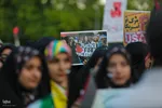 تجمع دانشگاهیان دانشگاه‌های شیراز در حمایت از خیزش دانشجویان آمریکا و اروپا