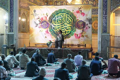 جشن نیمه شعبان در حرم مطهر شاهچراغ(ع)